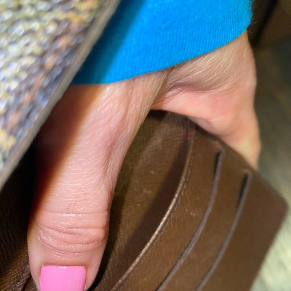 ❌❌Sold🚫🚫Authentic Louis Vuitton Wallet Damier Ebane - Picture 8 of 14